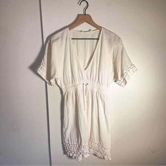 ATHLETA summer flowy beach lightweight vacation resort wear swimsuit coverup XXS - Picture 3 of 4